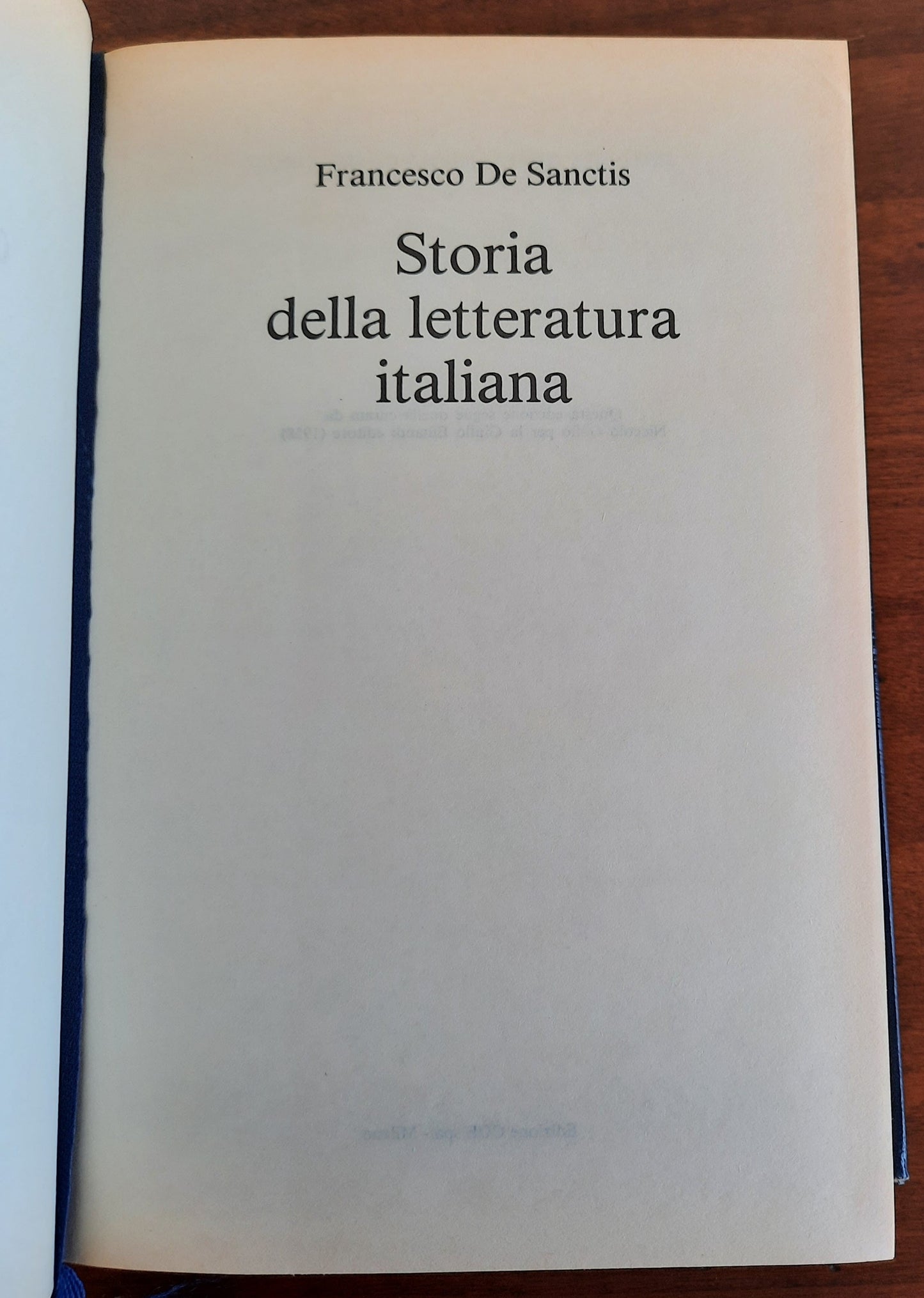 Storia della letteratura italiana