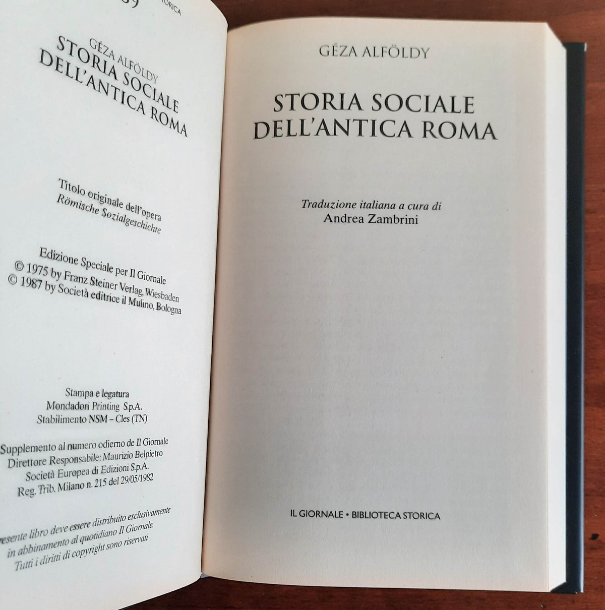Storia sociale dell’antica Roma - Biblioteca Storica - Libreria Biellese