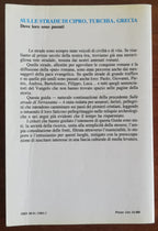 Sulle strade di Cipro Turchia Grecia dove loro sono passati - Libreria Biellese