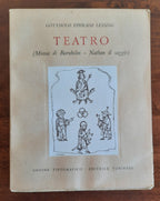 Teatro. Minna di Barnhelm, Nathan il saggio - Libreria Biellese
