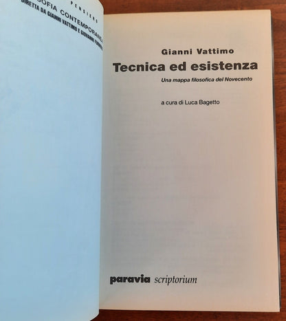 Tecnica ed esistenza: una mappa filosofica del Novecento