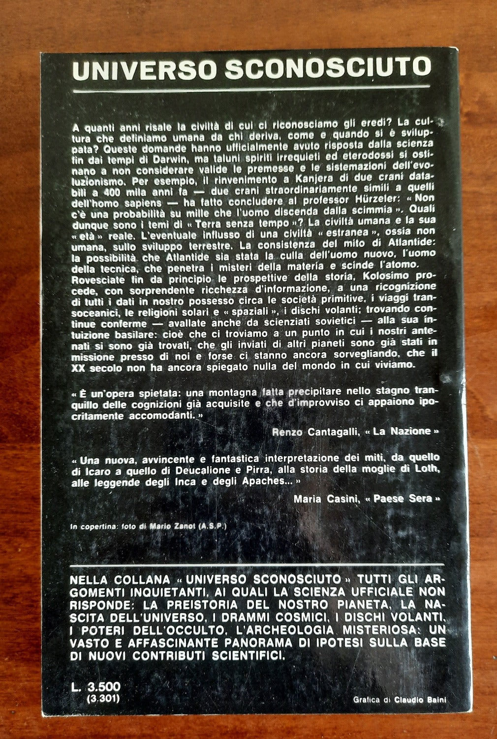 Terra senza tempo - Peter Kolosimo - Libreria Biellese