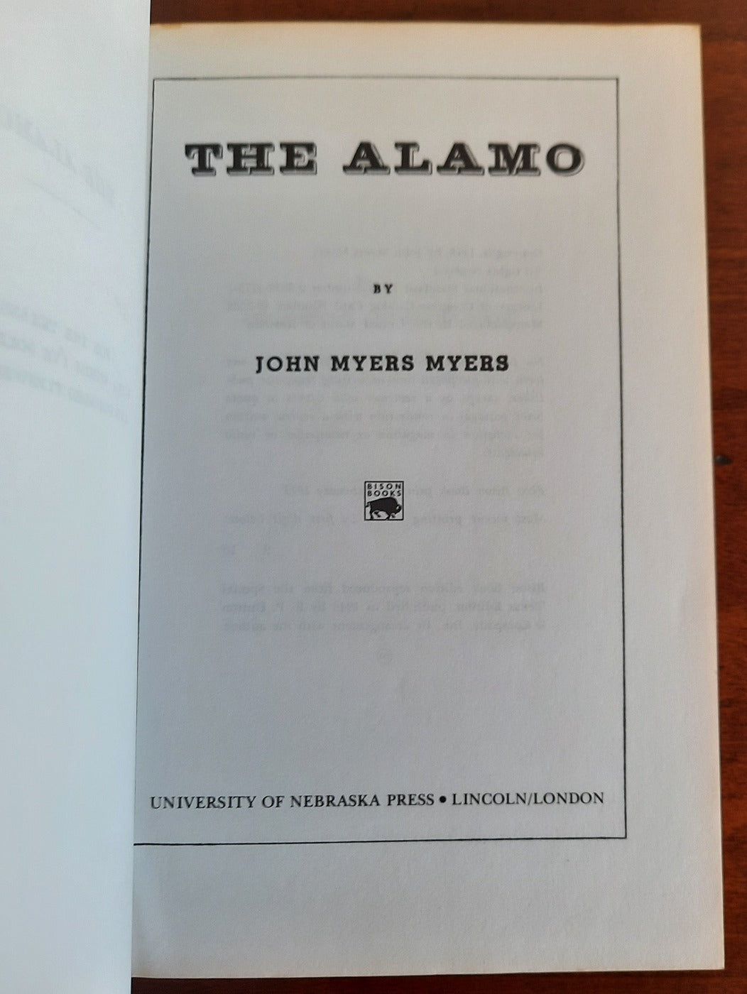 The Alamo - 1973 - Libreria Biellese