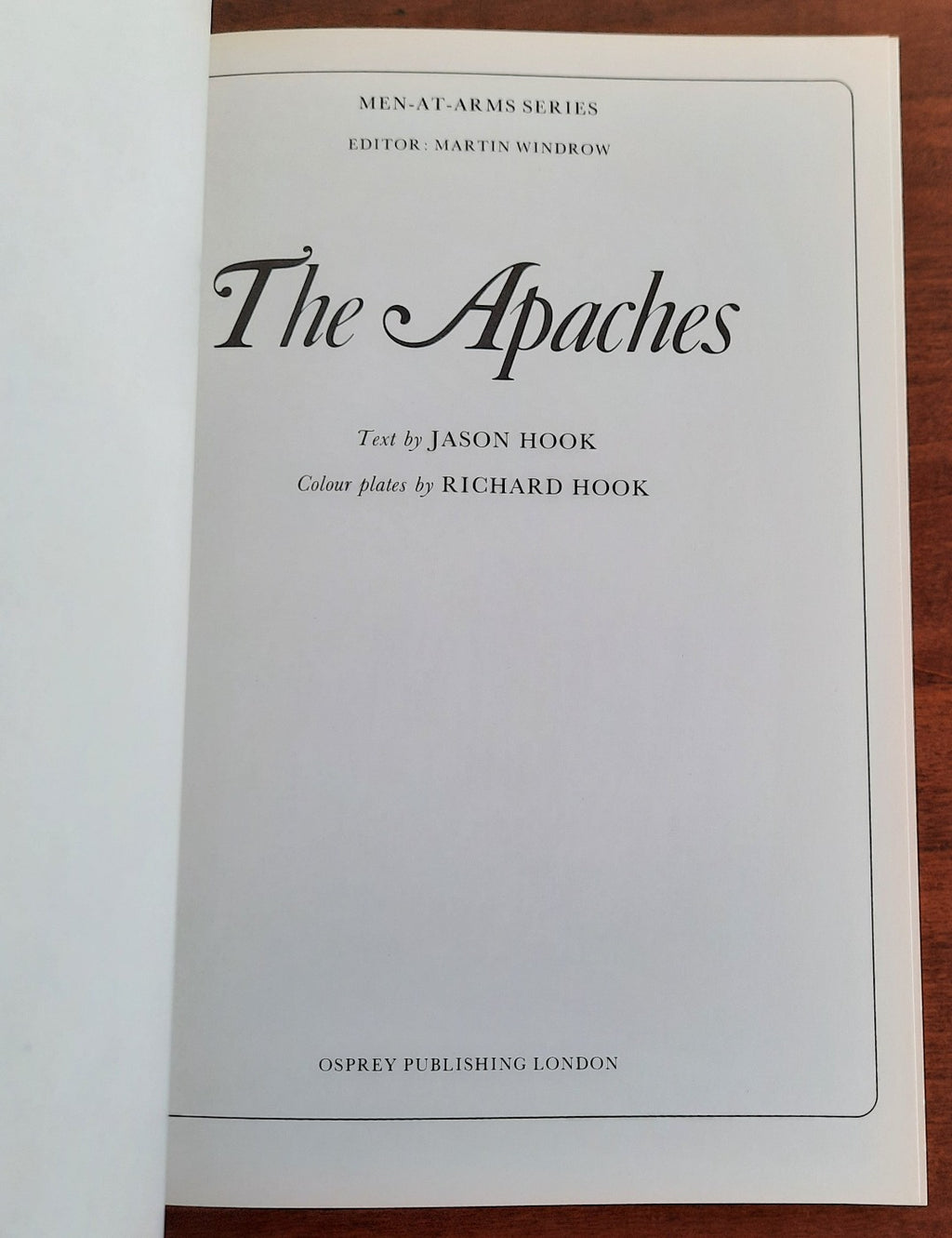The Apaches - Osprey Publishing - Libreria Biellese