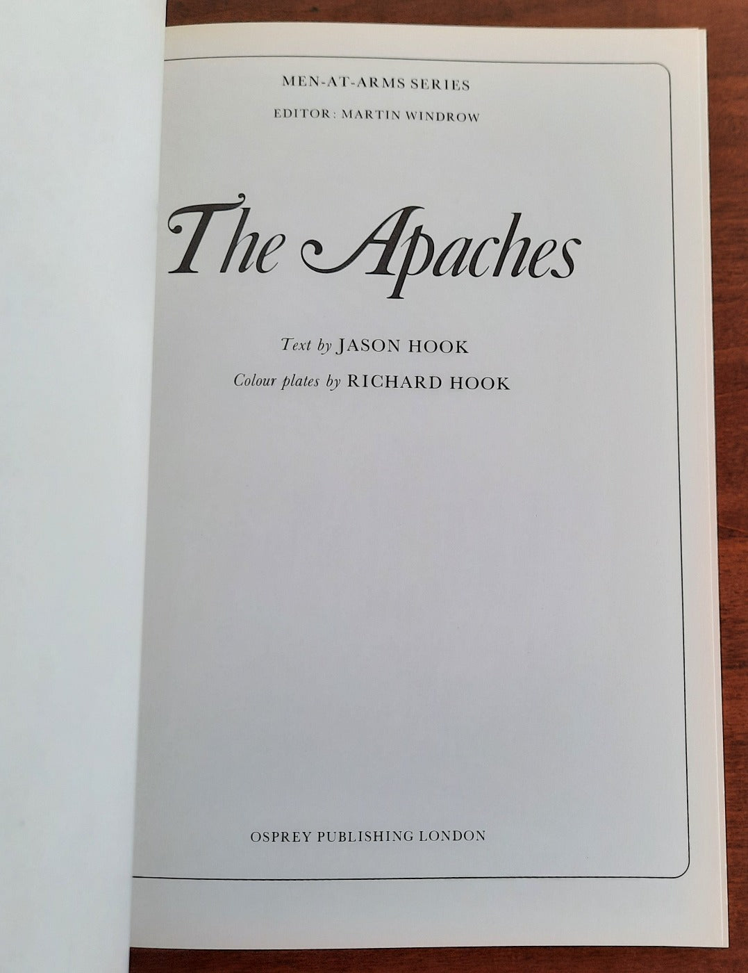 The Apaches - Osprey Publishing - Libreria Biellese