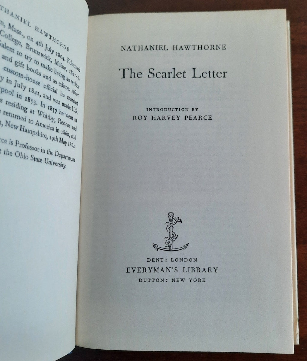 The Scarlet Letter - Evertman's Library - Libreria Biellese