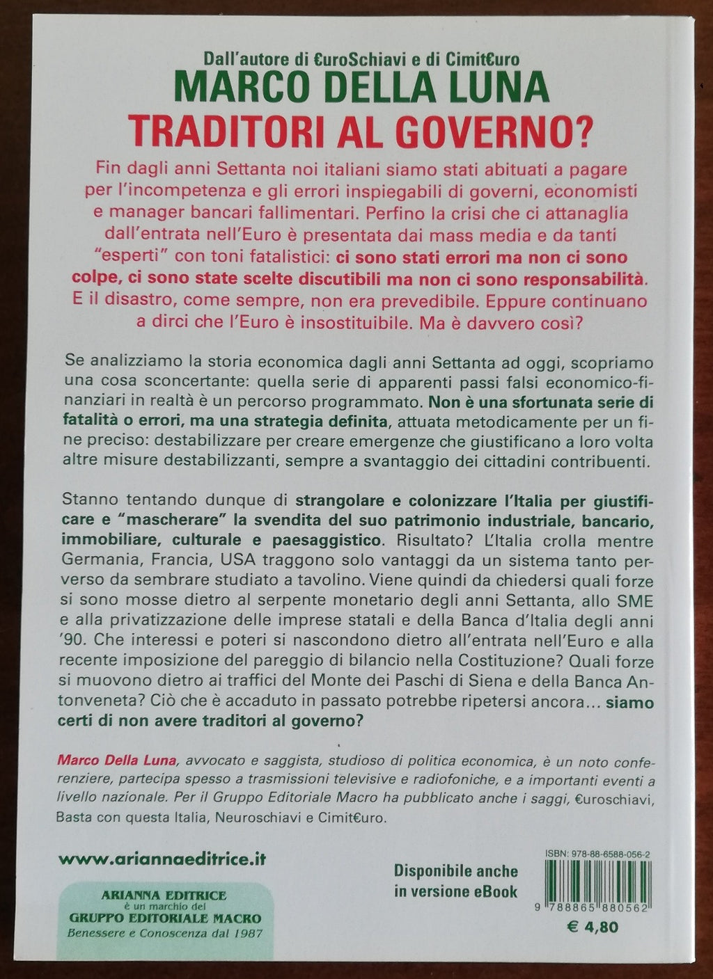 Traditori al governo? - Libreria Biellese