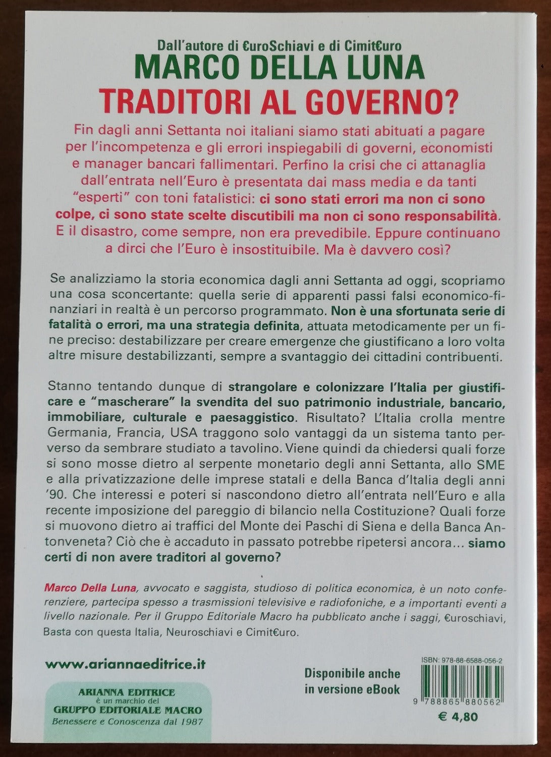 Traditori al governo? - Libreria Biellese