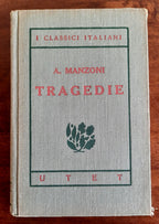 Tragedie - Alessandro Manzoni - Libreria Biellese