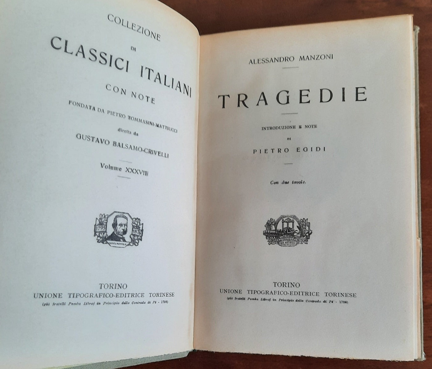 Tragedie - Alessandro Manzoni