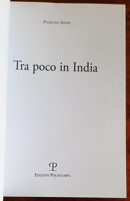 Tra poco in India ( copia autografata )