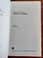 Treno di panna - di Andrea De Carlo - 2003 - Libreria Biellese