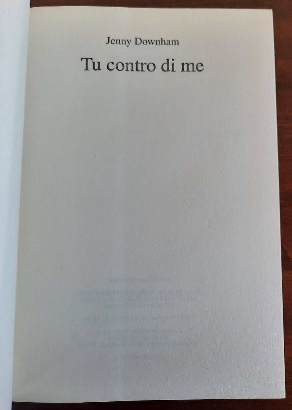 Tu contro di me - Mondolibri - Libreria Biellese