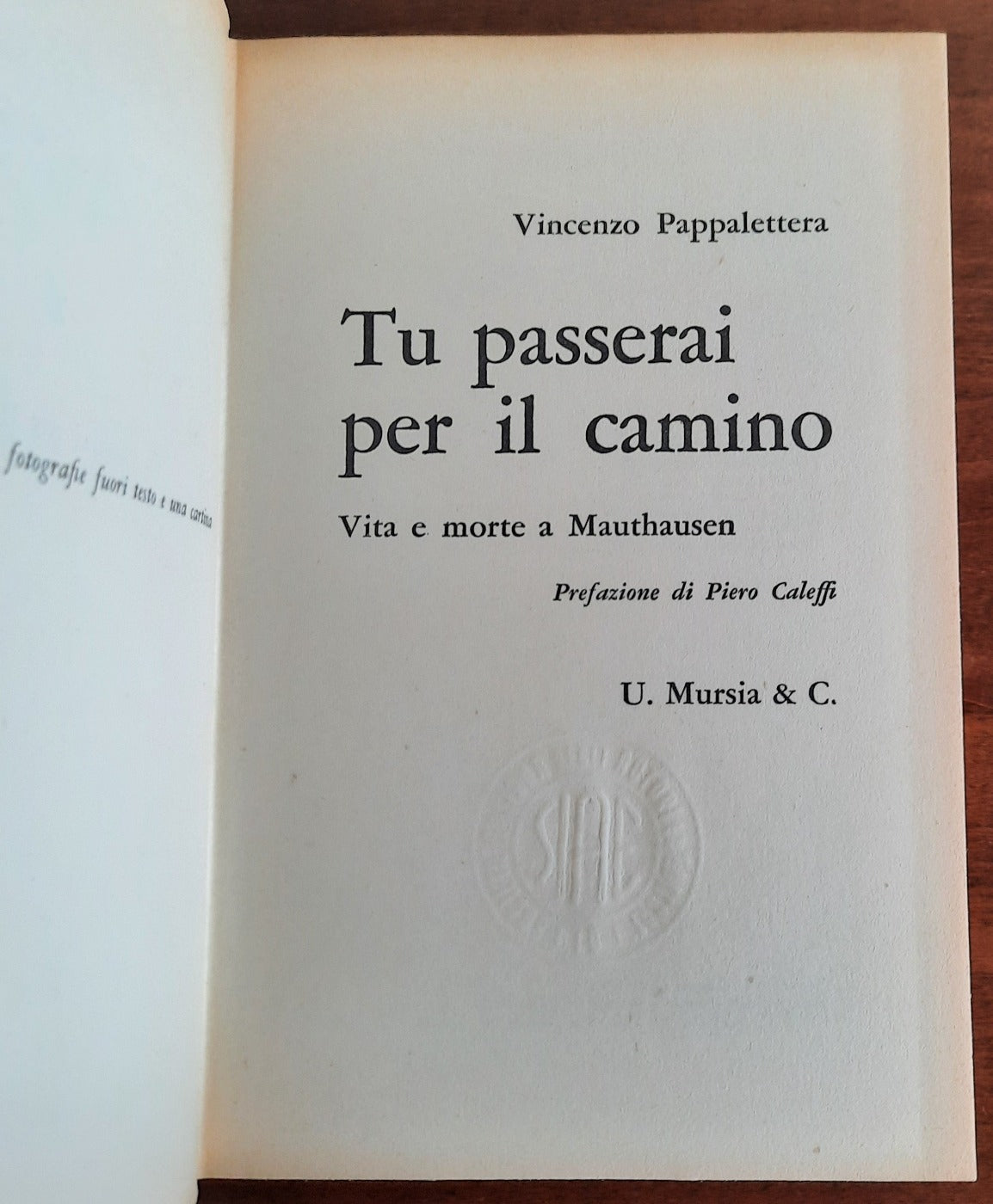 Tu passerai per il camino. Vita e morte a Mauthausen - Libreria Biellese