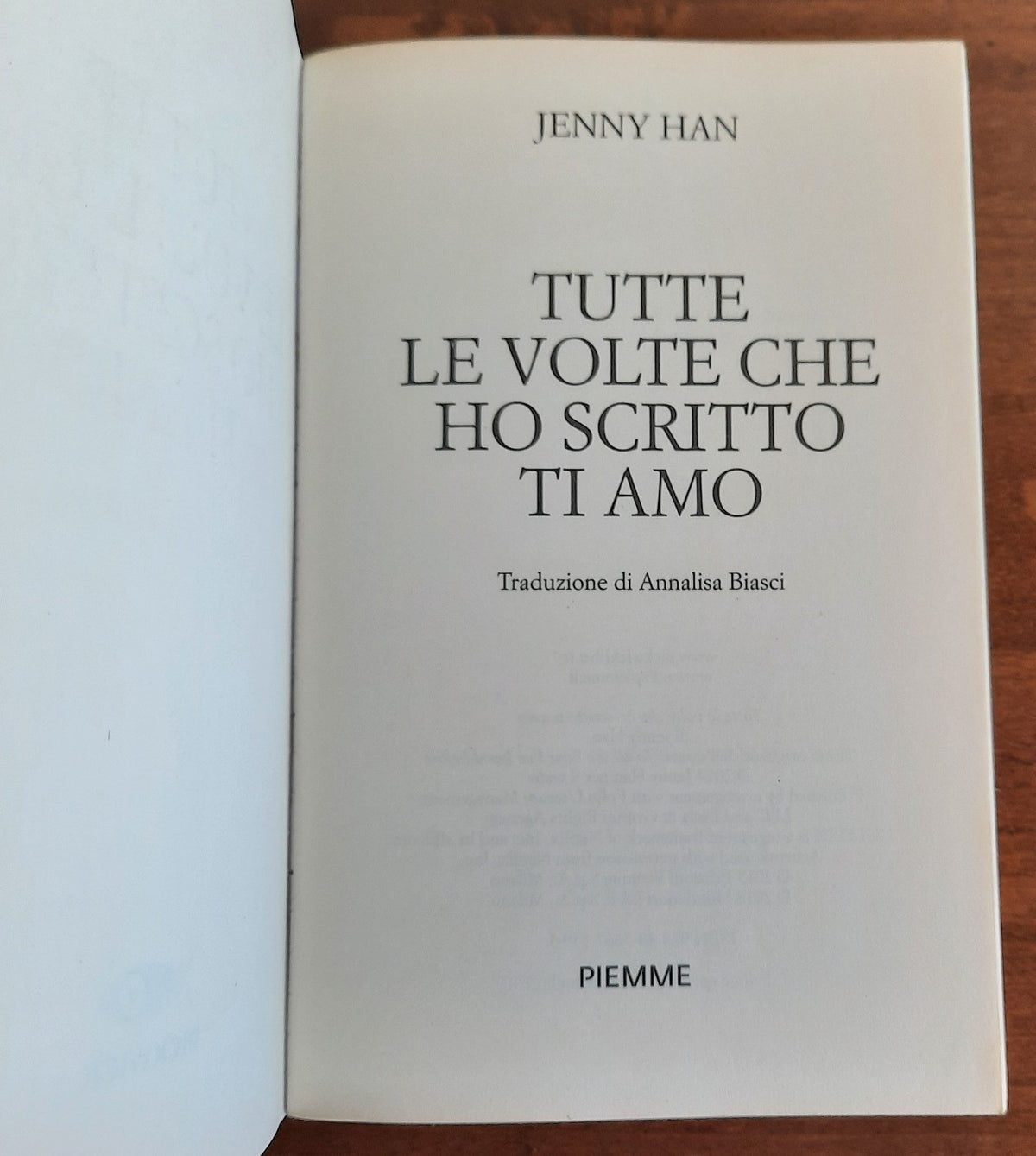 Tutte le volte che ho scritto ti amo - Libreria Biellese