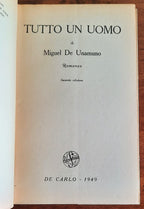Tutto un uomo - di Miguel De Unamuno - Libreria Biellese
