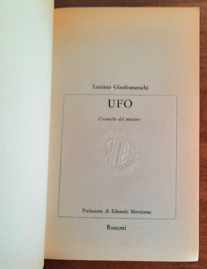 UFO. Cronache del mistero