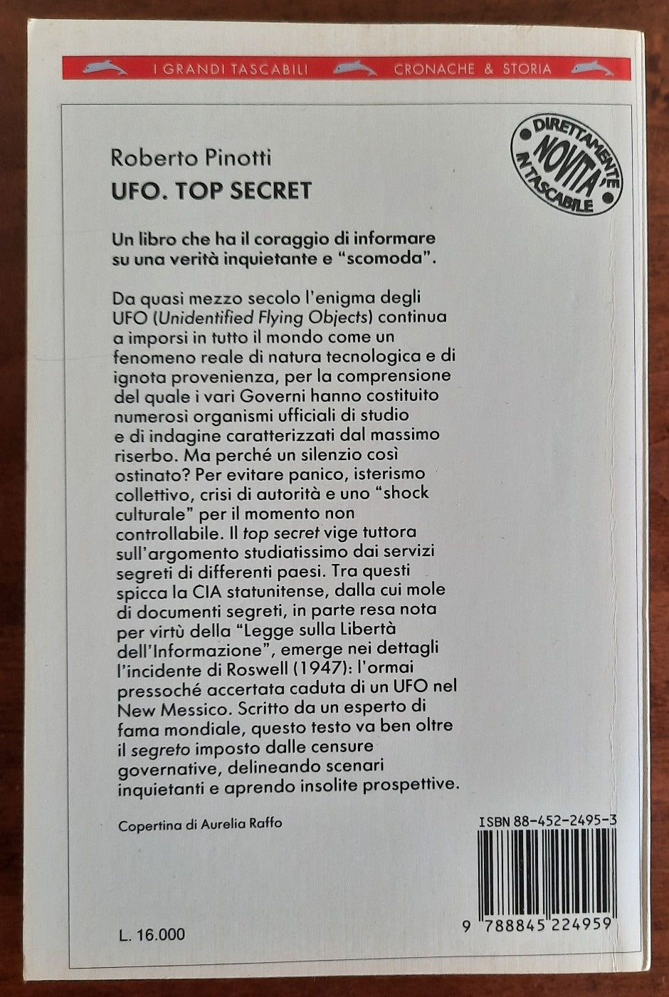 UFO: top secret - di Roberto Pinotti - Libreria Biellese