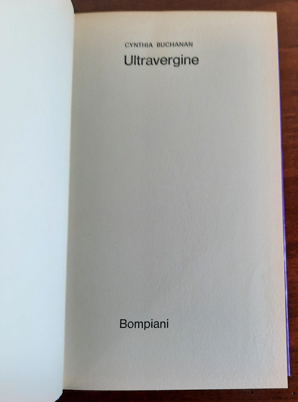 Ultravergine - Bompiani