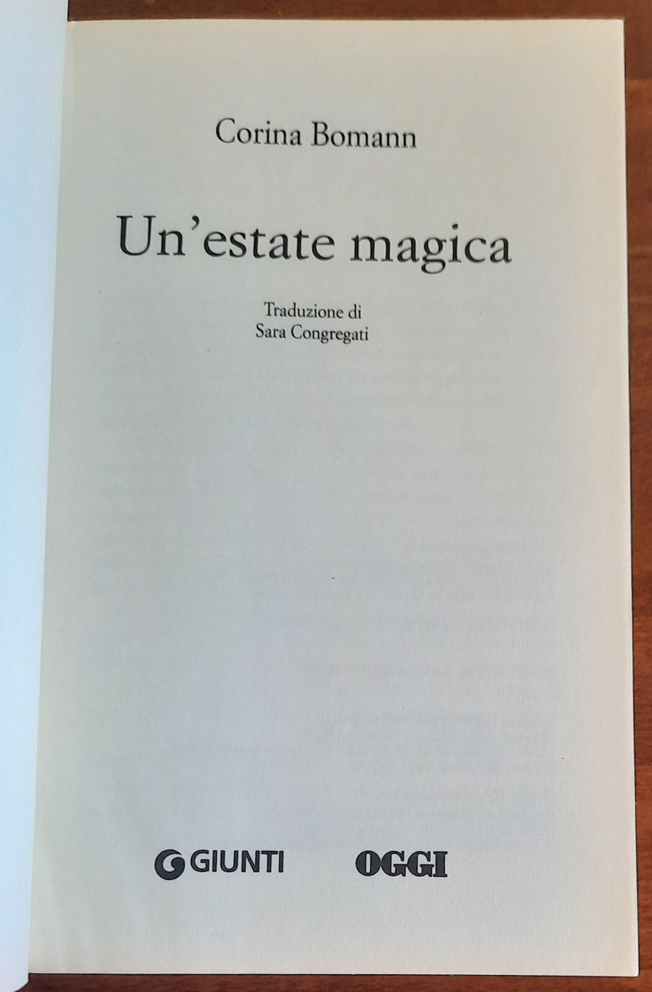 Un’estate magica - di Corina Bomann - Libreria Biellese