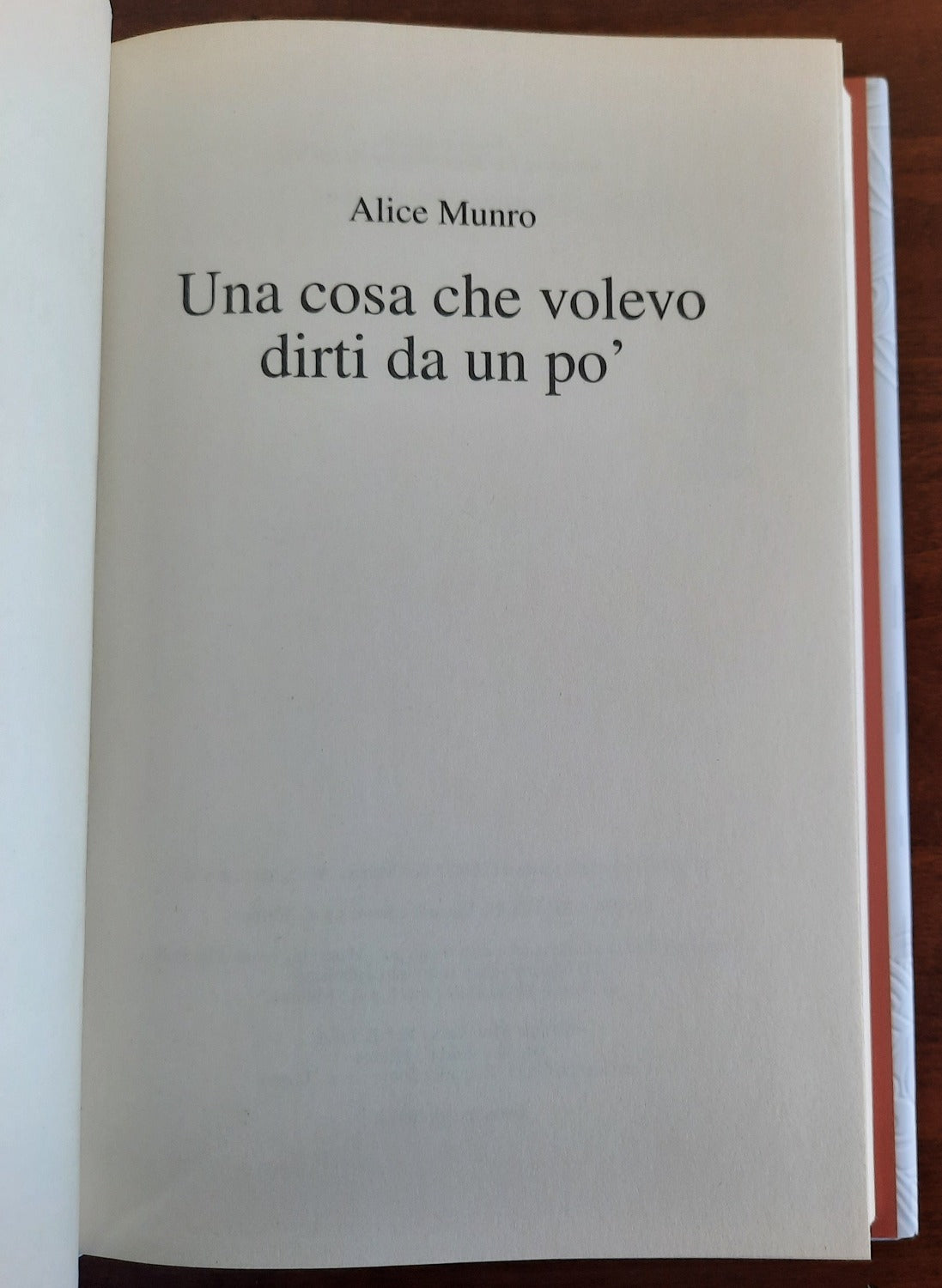 Una cosa che volevo dirti da un po’ - Libreria Biellese