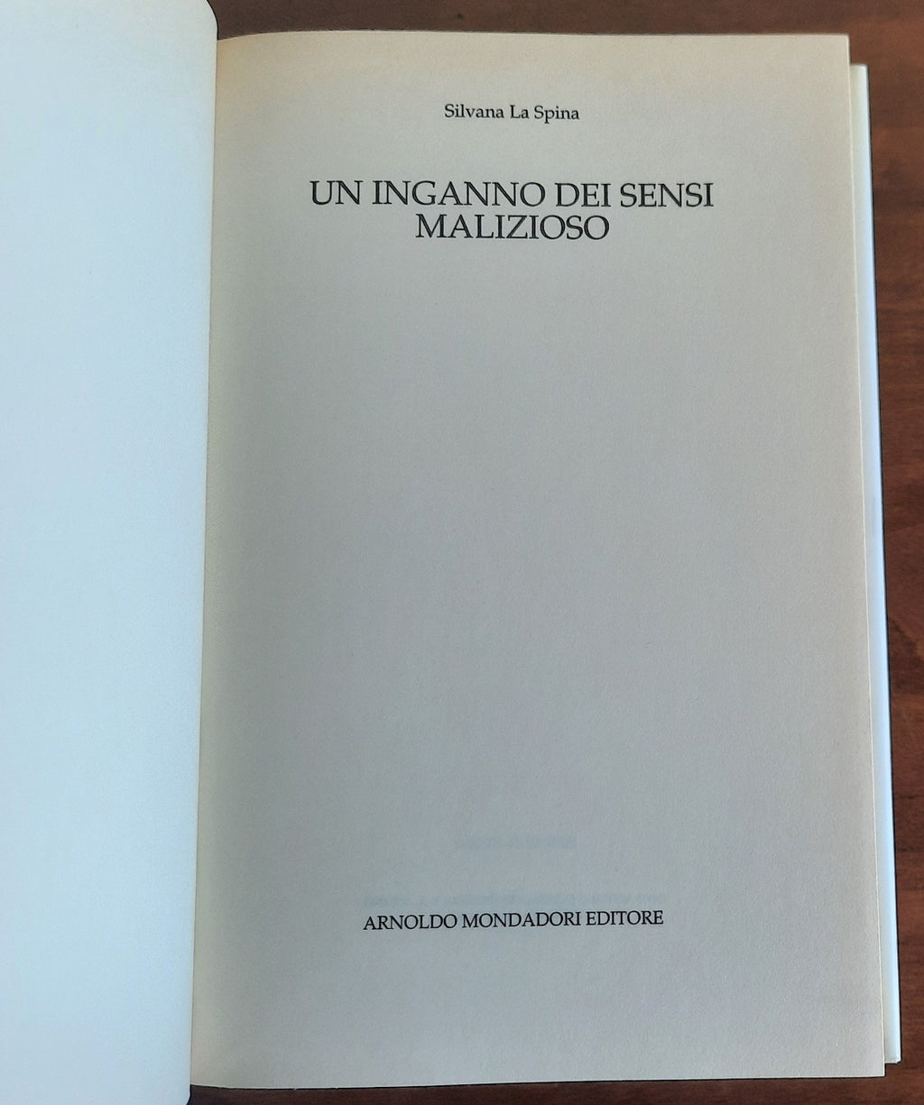 Un inganno dei sensi malizioso - Libreria Biellese