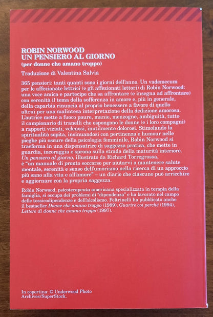 Un pensiero al giorno (per donne che amano troppo) - Libreria Biellese