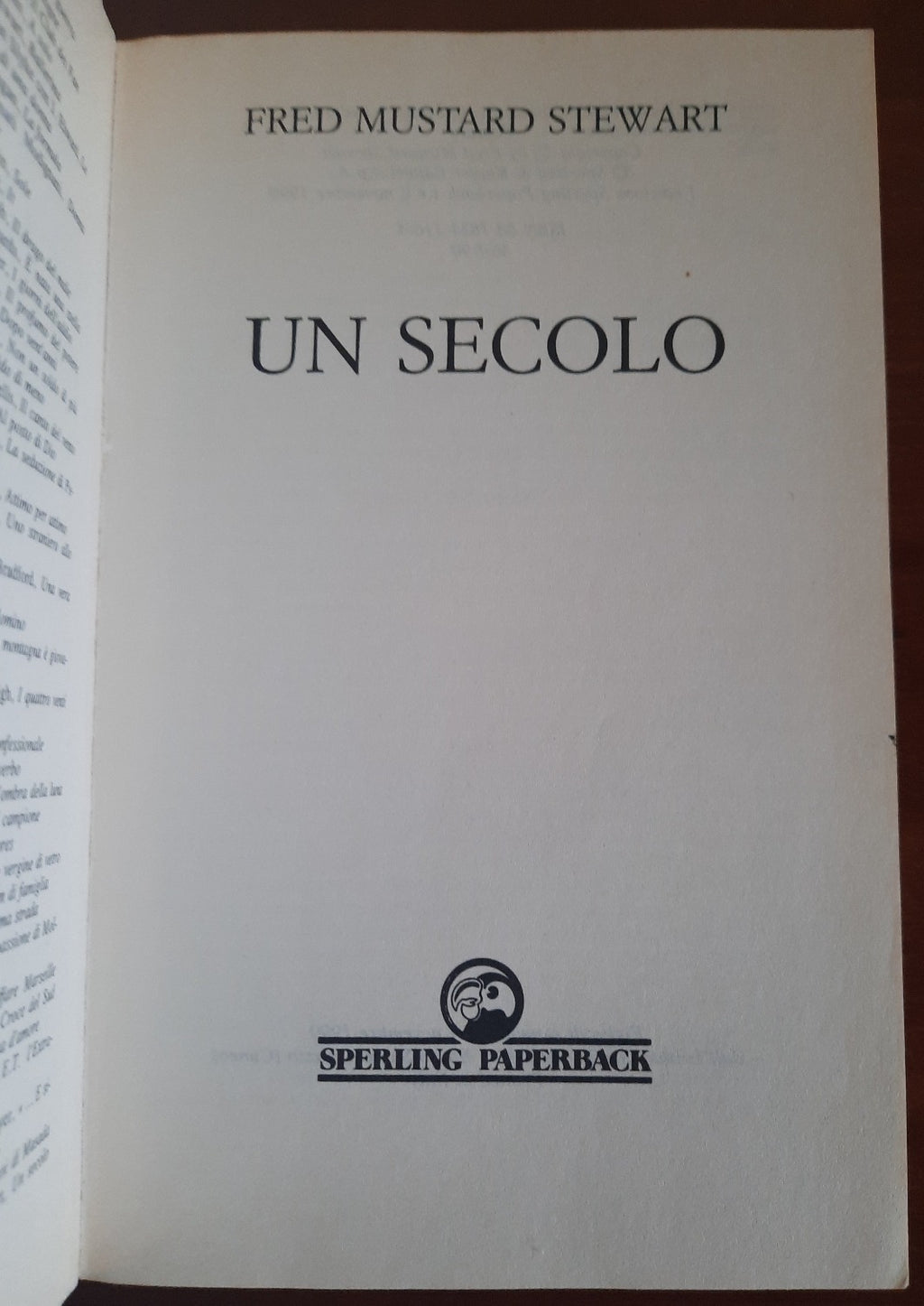 Un secolo - Sperling Paperback - Libreria Biellese