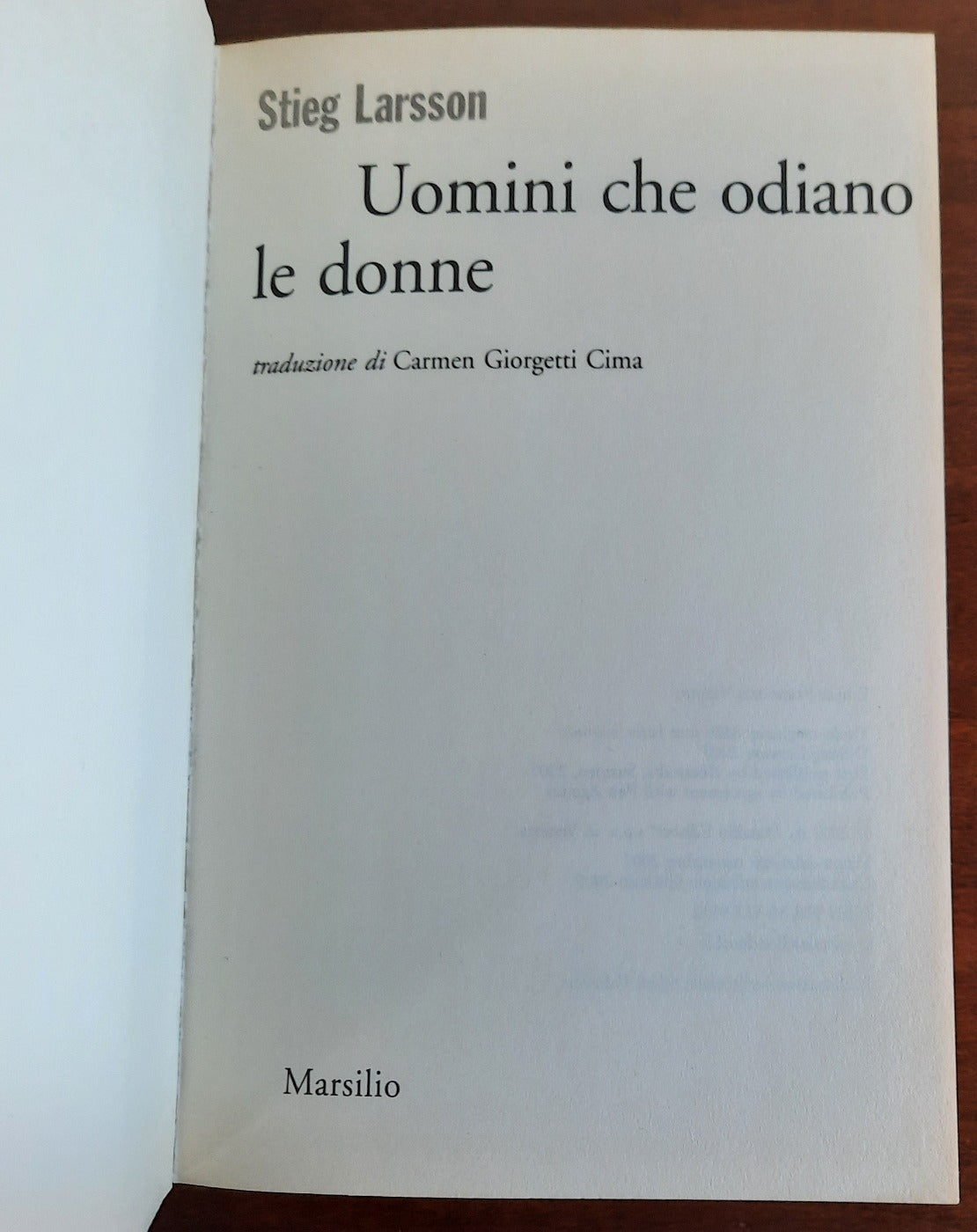 Uomini che odiano le donne