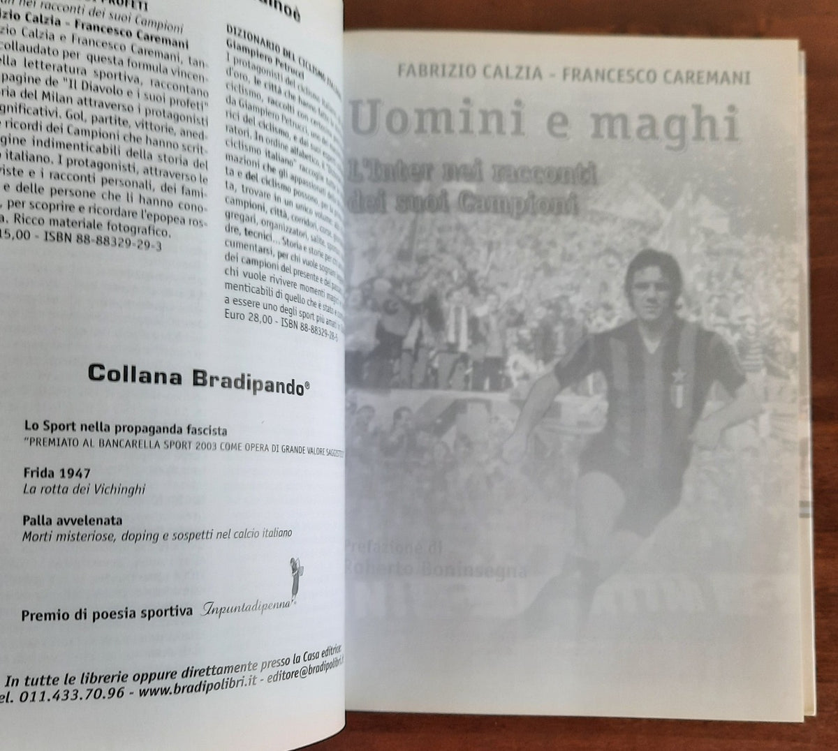 Uomini e maghi. L’ Inter nel racconto dei suoi Campioni - Libreria Biellese