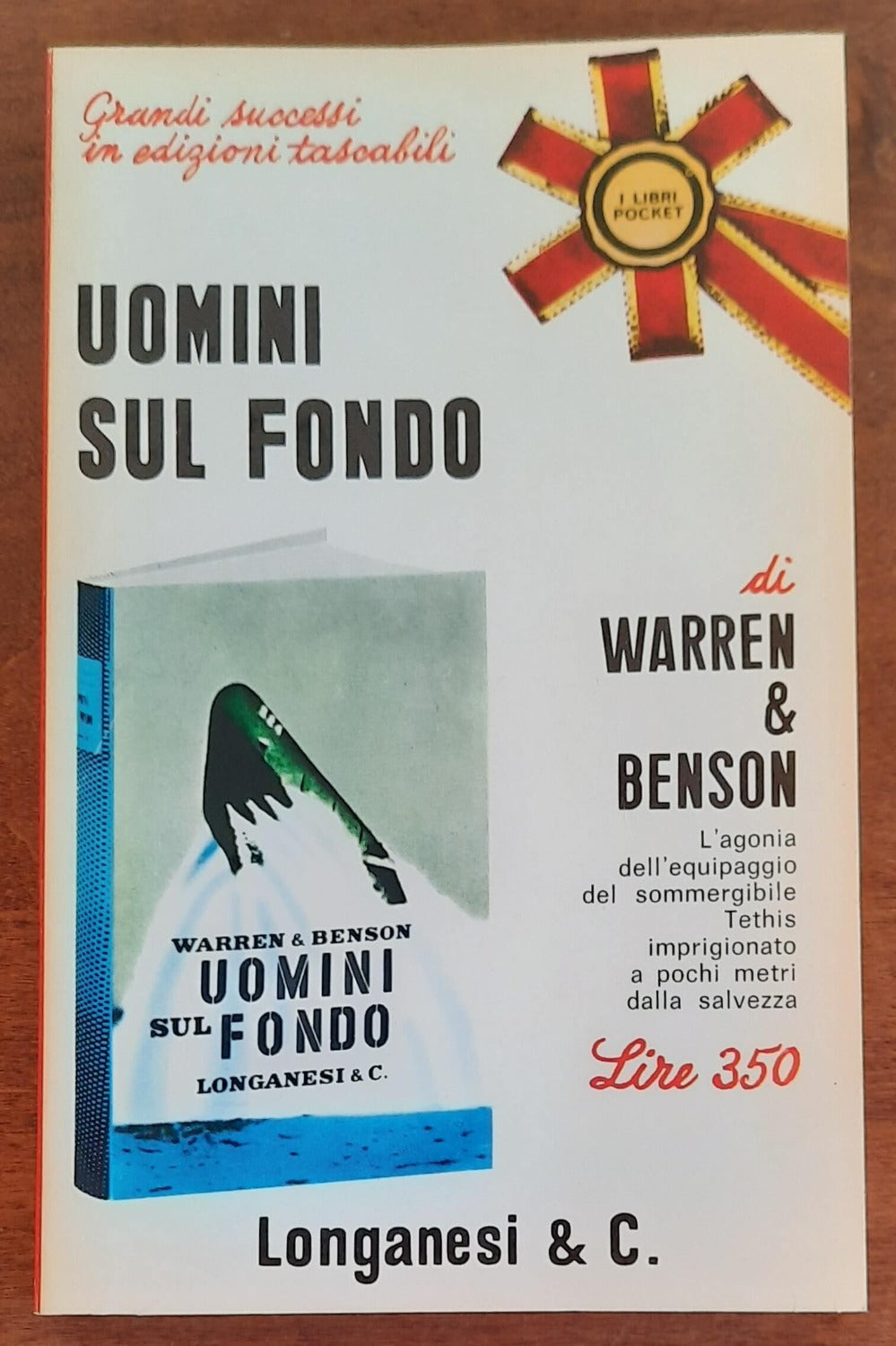 Uomini sul fondo - Longanesi - 1966 - Libreria Biellese