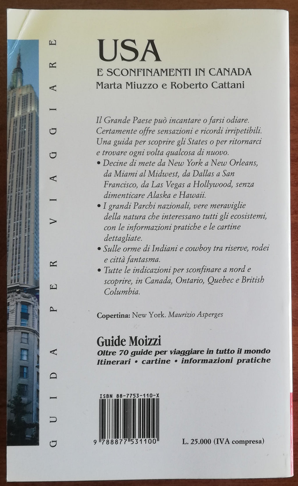 USA e sconfinamenti in Canada - Moizzi - Libreria Biellese
