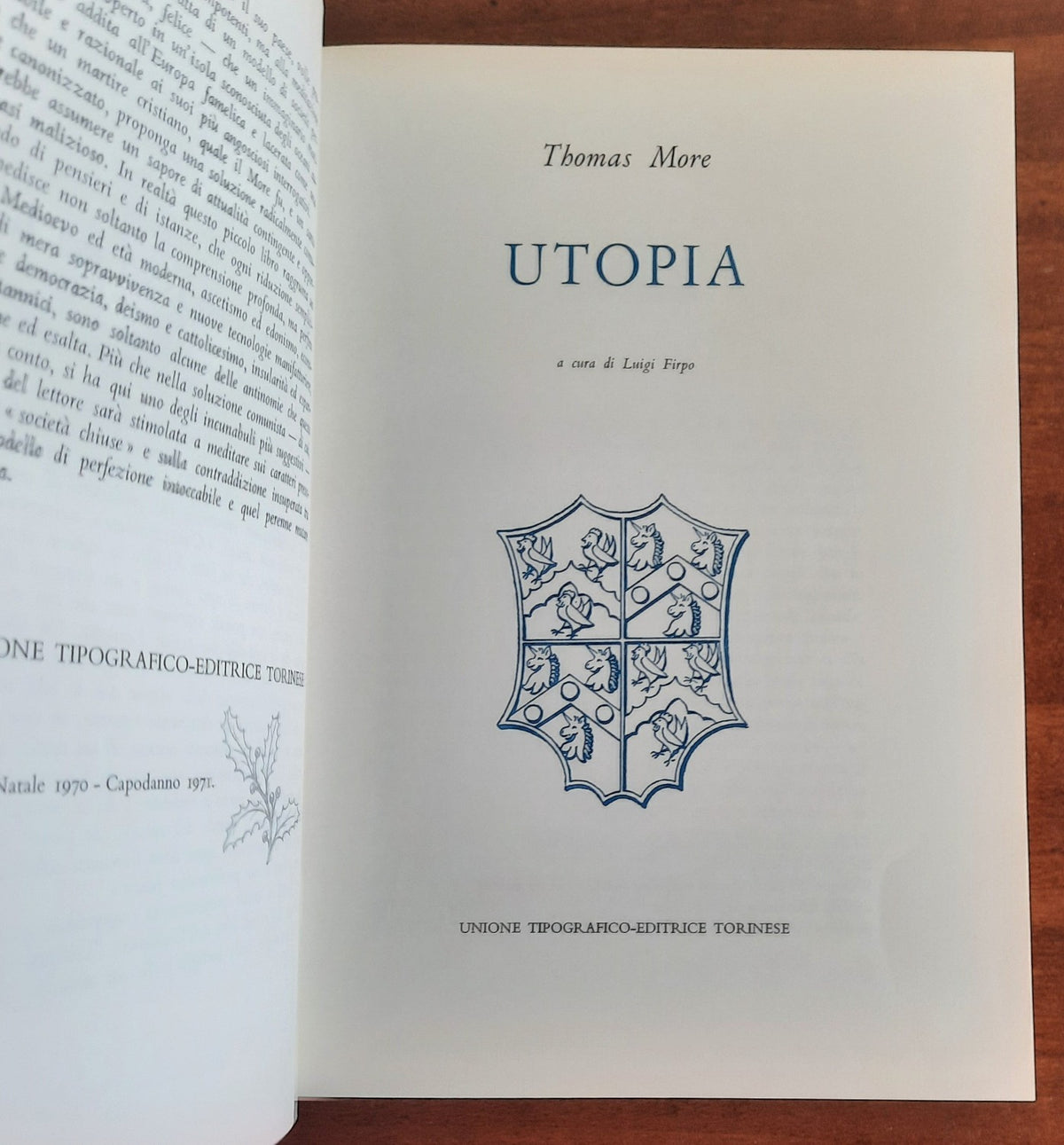 Utopia - Thomas Moore - Libreria Biellese