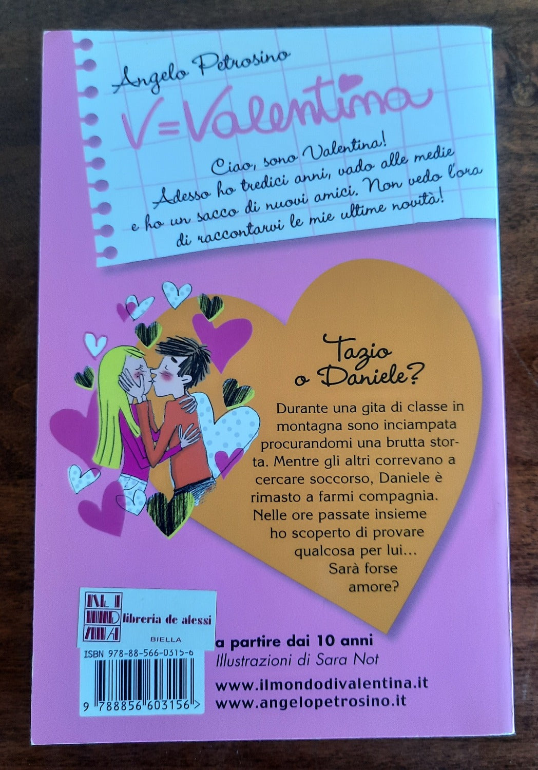 V=Valentina. Tazio o Daniele? - Libreria Biellese
