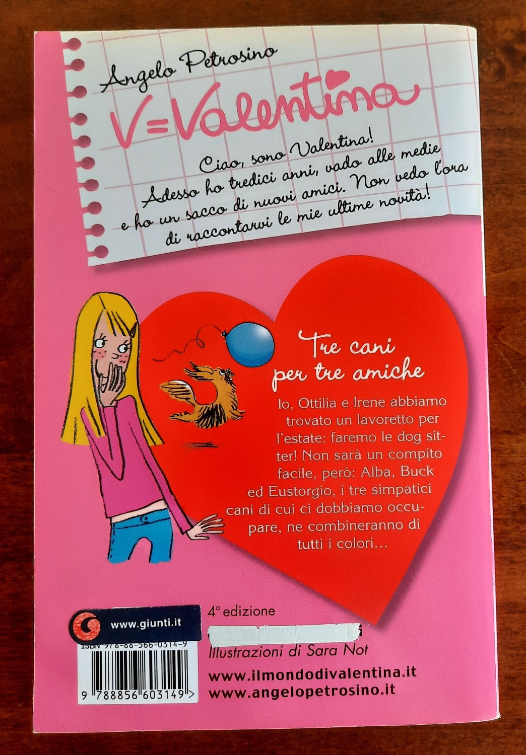 V=Valentina. Tre cani per tre amiche - Libreria Biellese