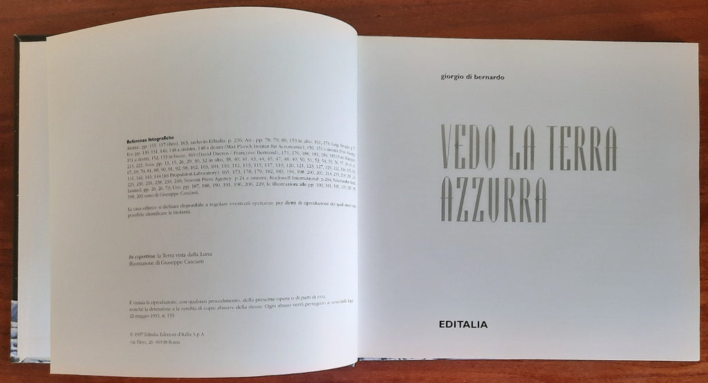 Vedo la terra azzurra - Libreria Biellese