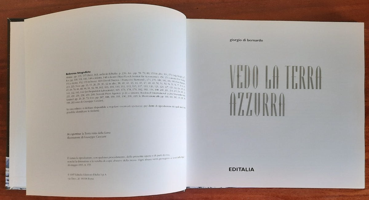 Vedo la terra azzurra - Libreria Biellese