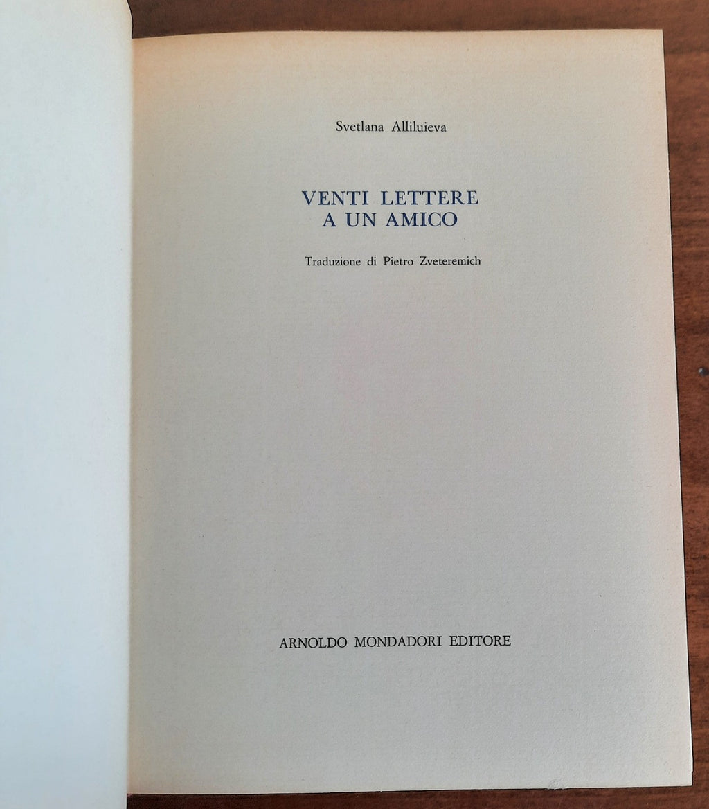 Venti lettere a un amico - Libreria Biellese