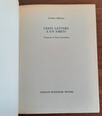 Venti lettere a un amico - Libreria Biellese