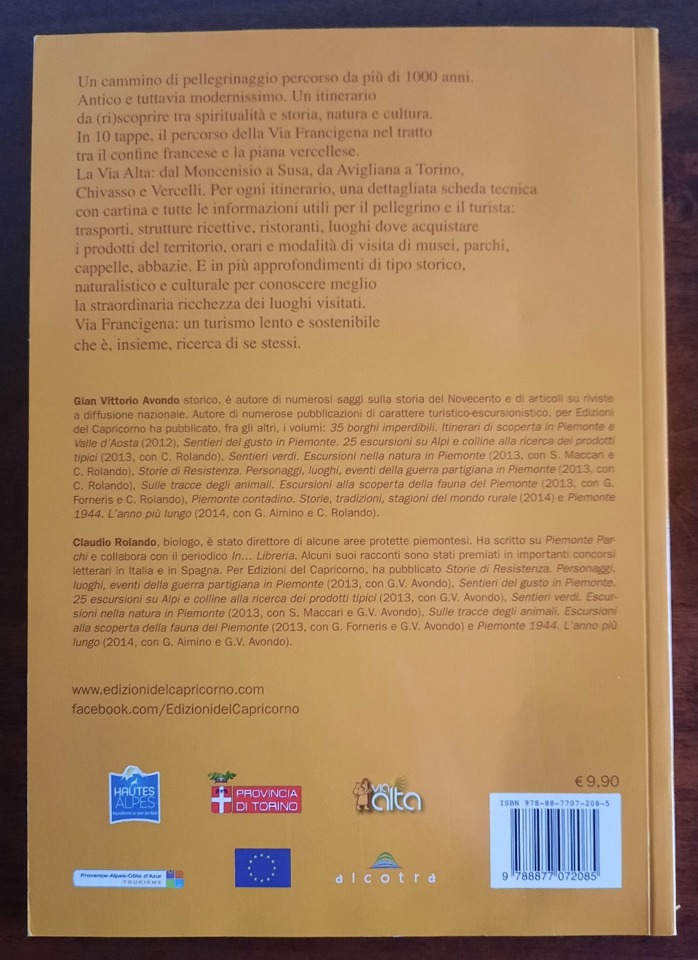 Via Alta. La via Francigena dalla Val di Susa a Vercelli - Libreria Biellese