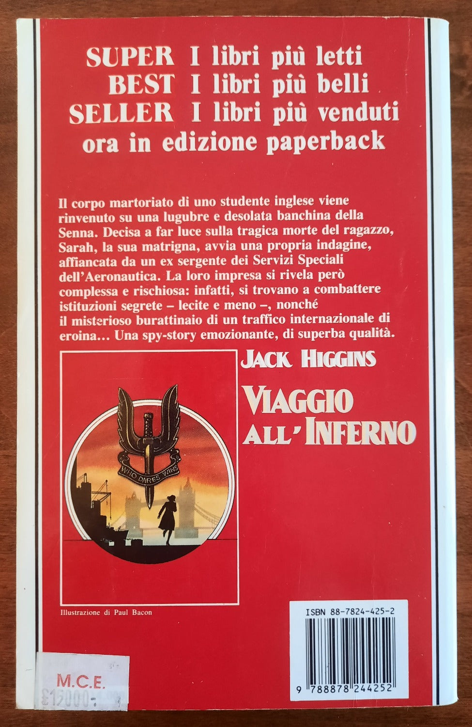 Viaggio all’inferno - di Jack Higgins - Libreria Biellese