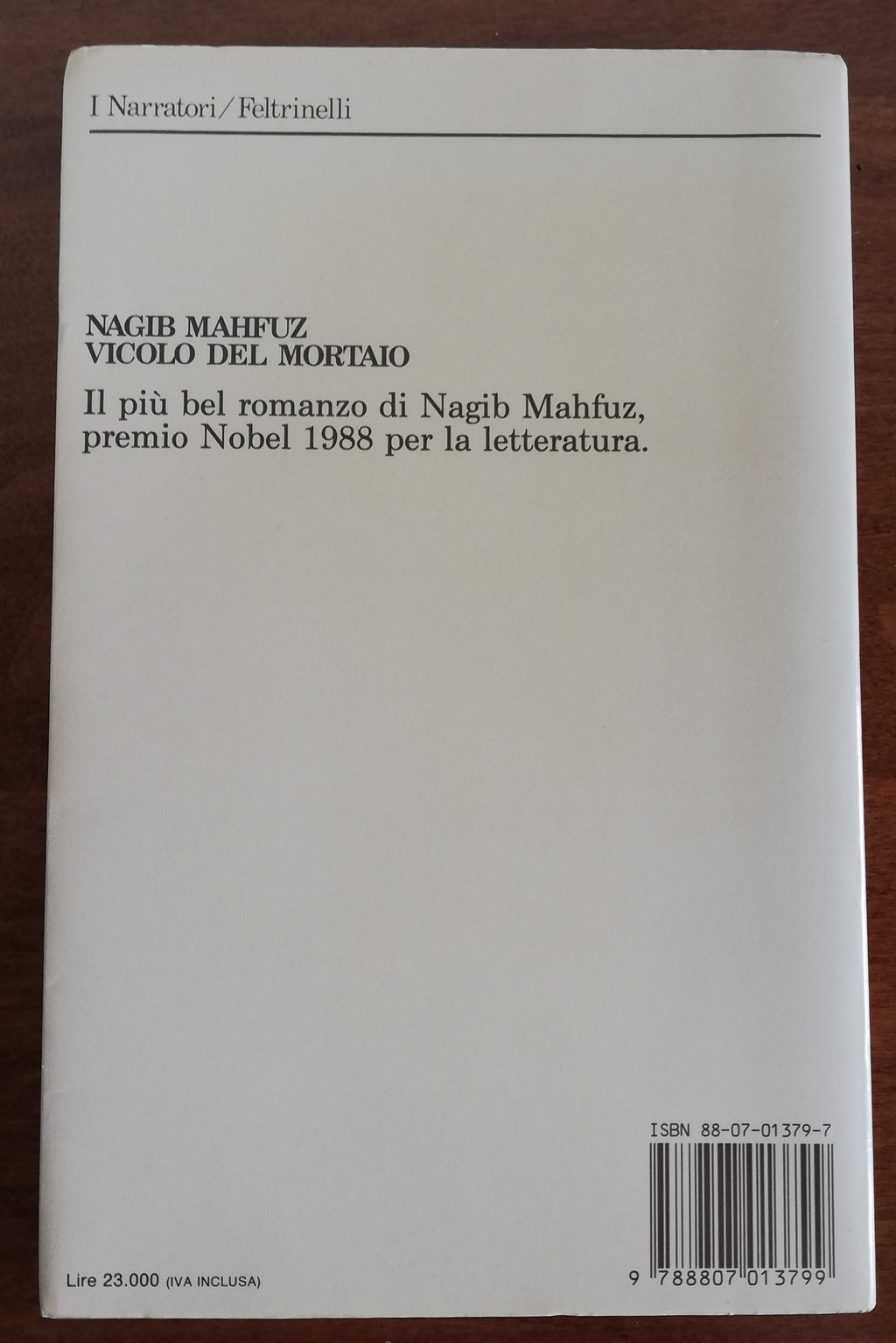 Vicolo del Mortaio - Feltrinelli - Libreria Biellese