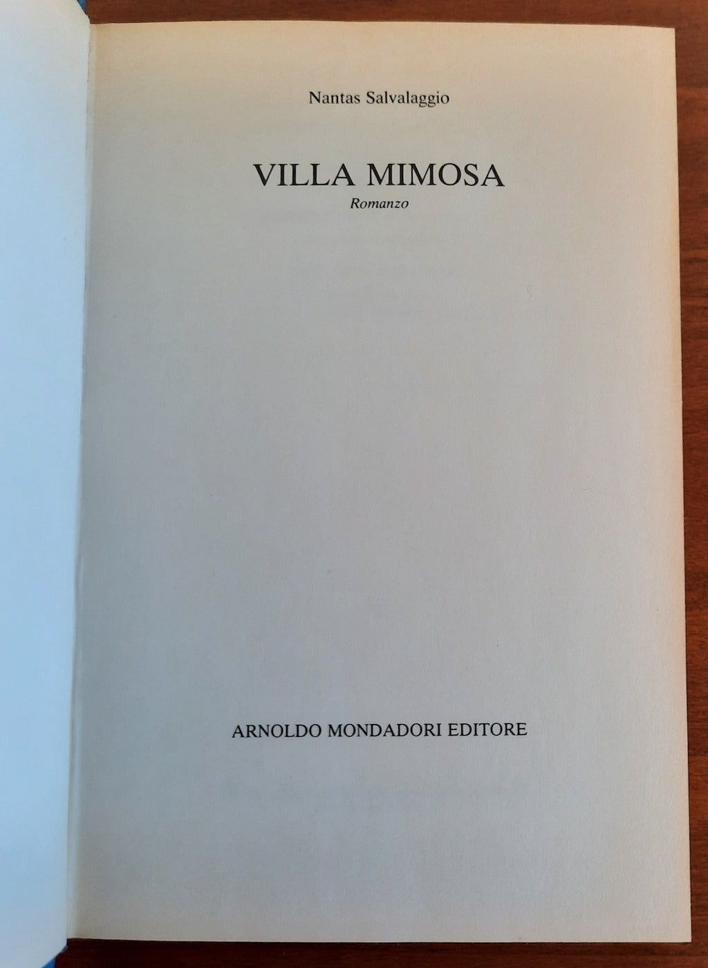 Villa Mimosa - Mondadori