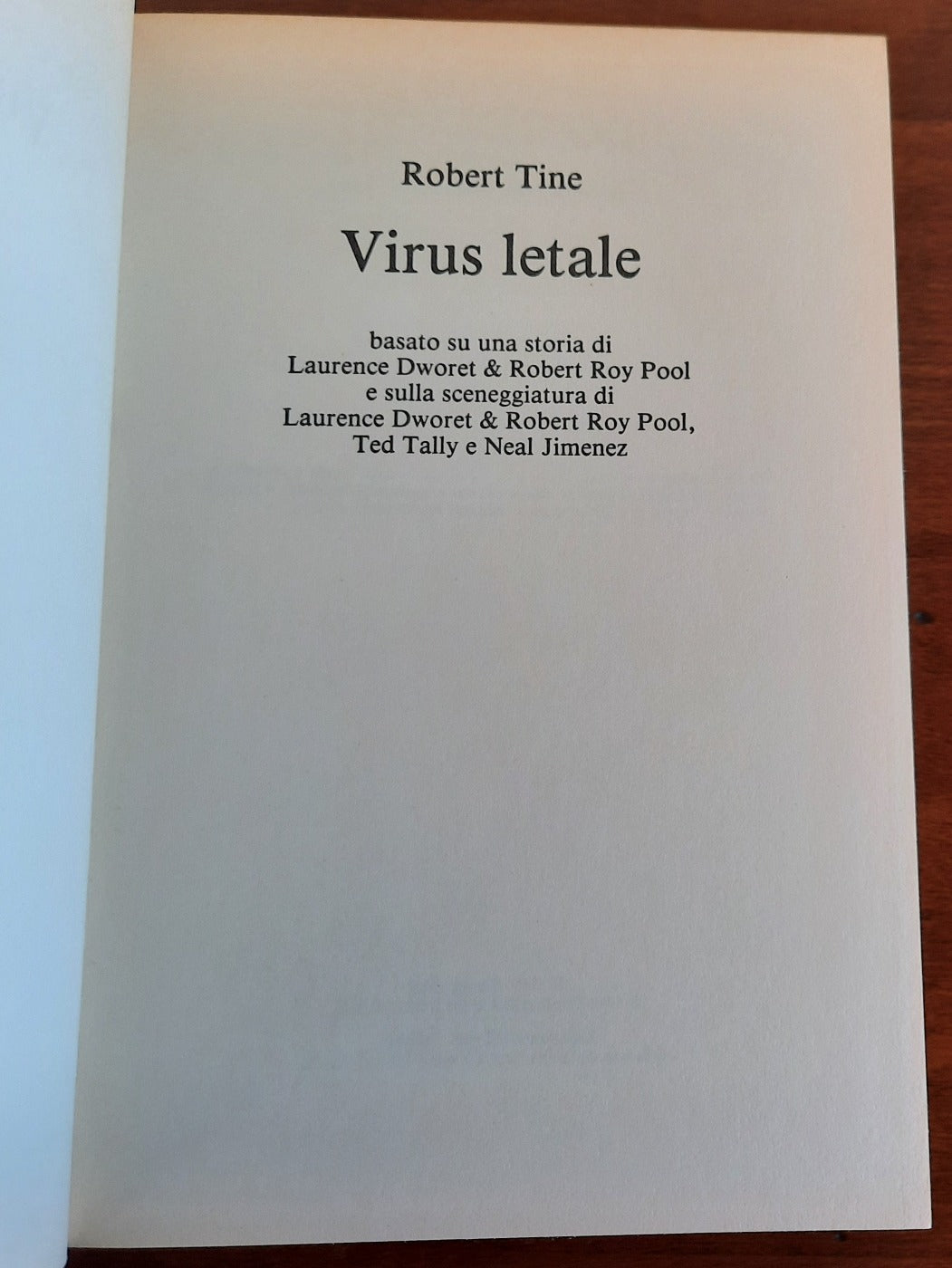Virus letale - Club Degli Editori - Libreria Biellese