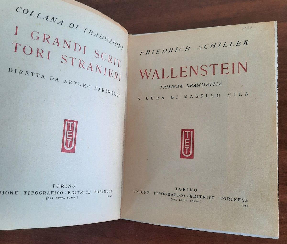 Wallenstein. Trilogia drammatica - Libreria Biellese
