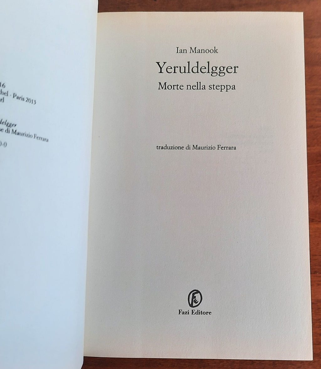 Yeruldelgger. Morte nella steppa - Libreria Biellese
